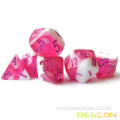 Nebula Glitter Sparkle Mixed Polyhedral DND Dice